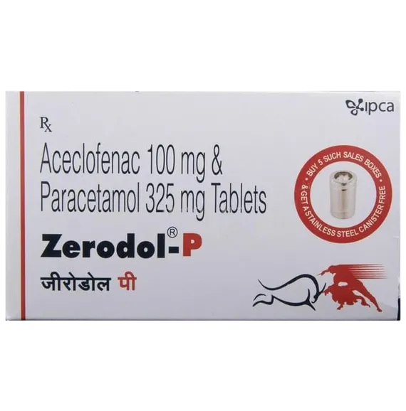 zerodol p tablet 10's